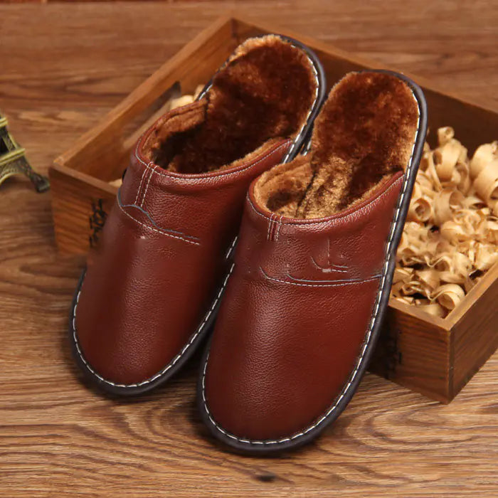 Indoor Non-Slip Cotton Slippers