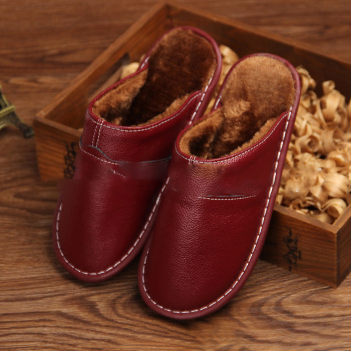 Indoor Non-Slip Cotton Slippers