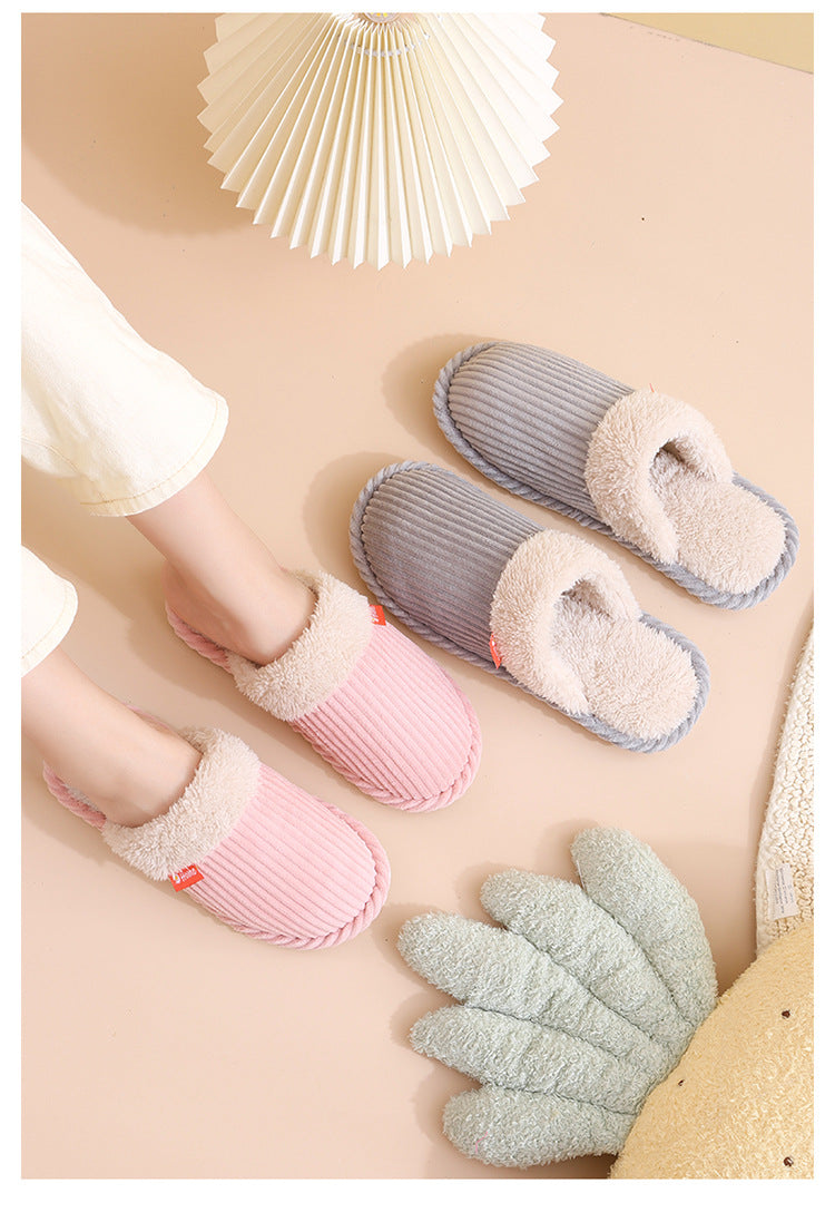 Ladies Corduroy Slippers