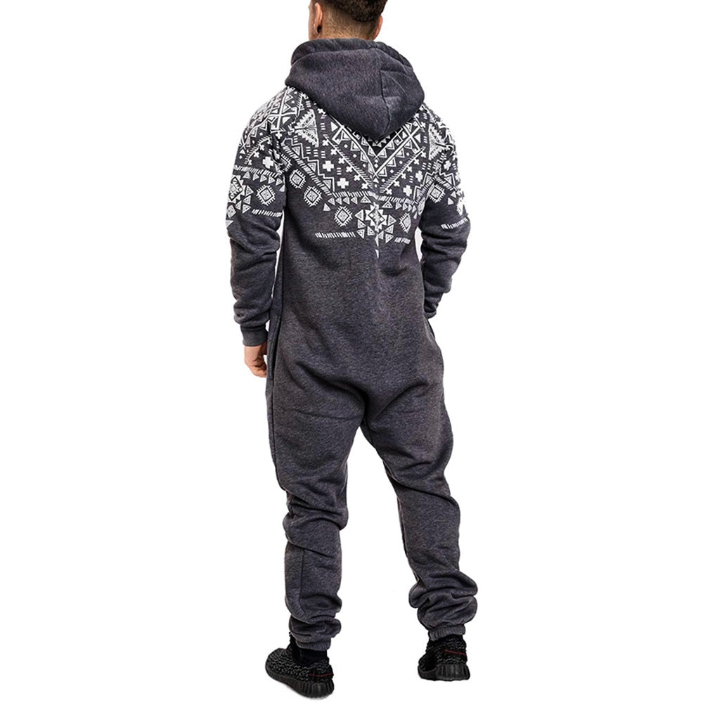 Printed Men's Onesie