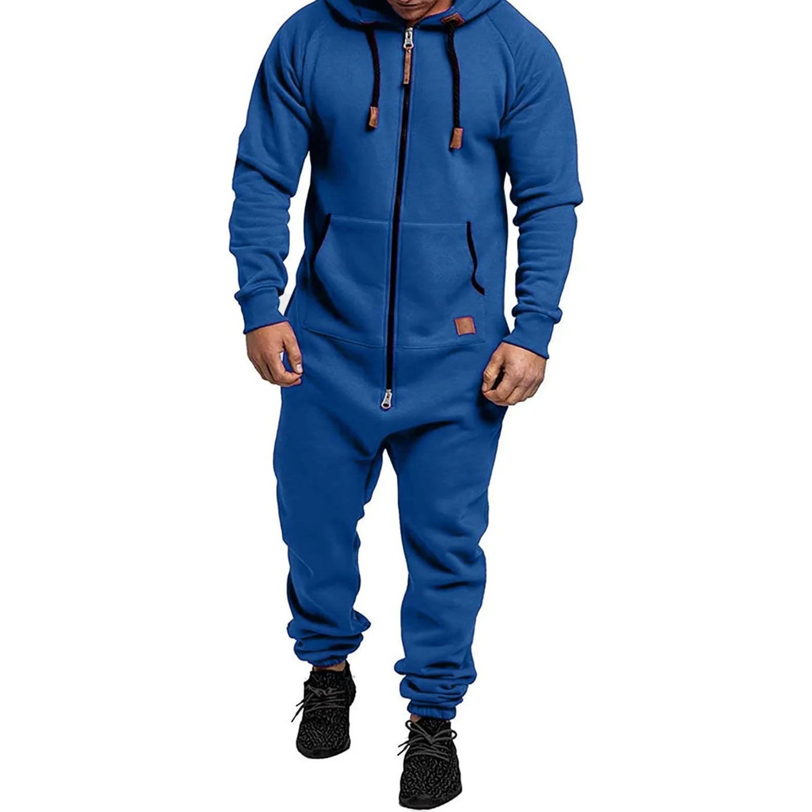 Hoodie Zipper Jumpsuit