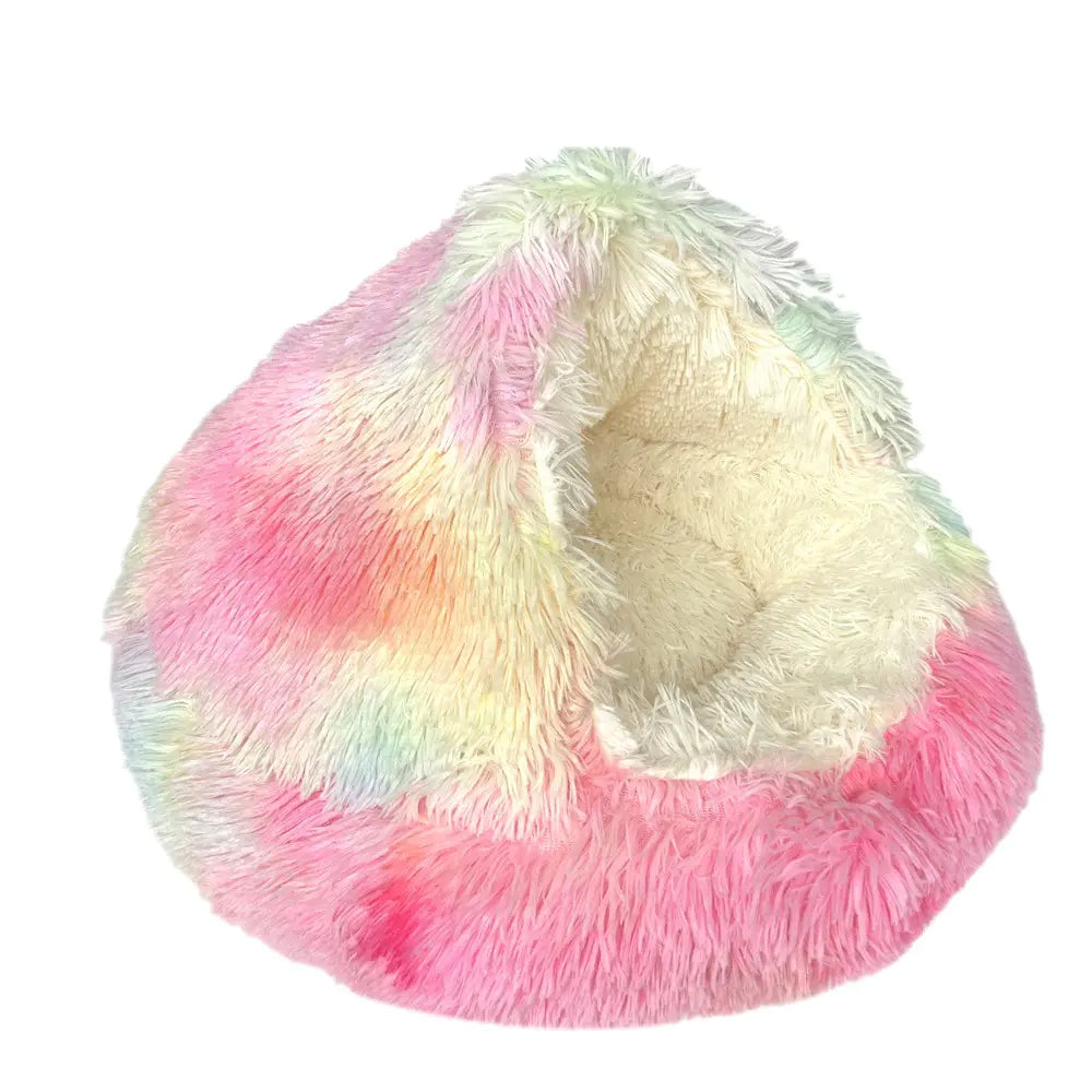 Shell-Shaped Bed for Cats and Dogs
