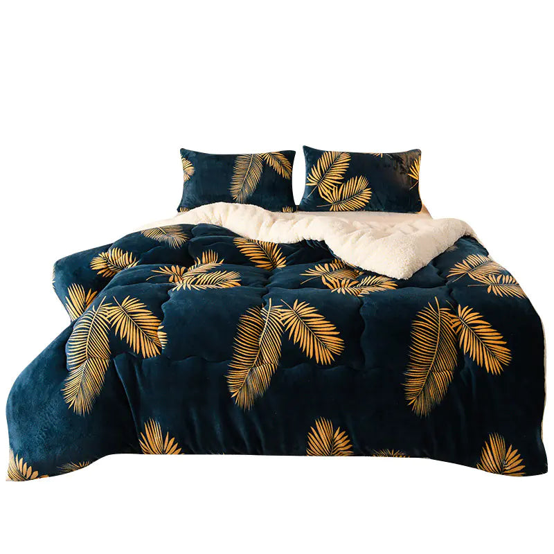 Winter Milk Velvet Lamb Fleece Duvet