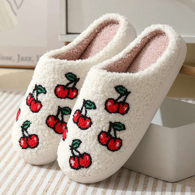 Unisex Playful Fruit Slippers