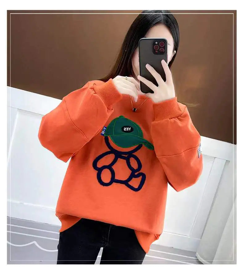 Unisex Bear Cap Sweater