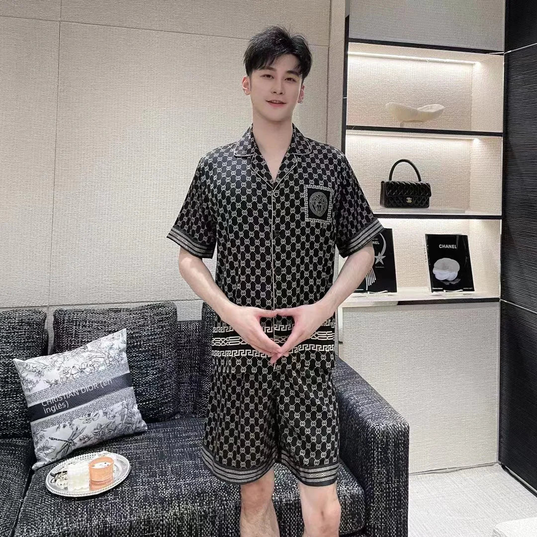 Couple Pyjamas - Short Sleeve & Shorts
