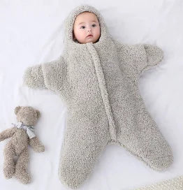 Baby Winter Swaddling Sleeping Bag for Newborns