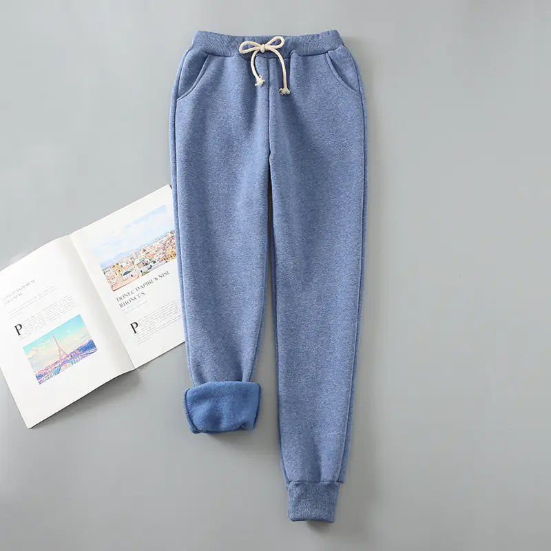 Women's Fleece Lined Loose Harem Sweatpants