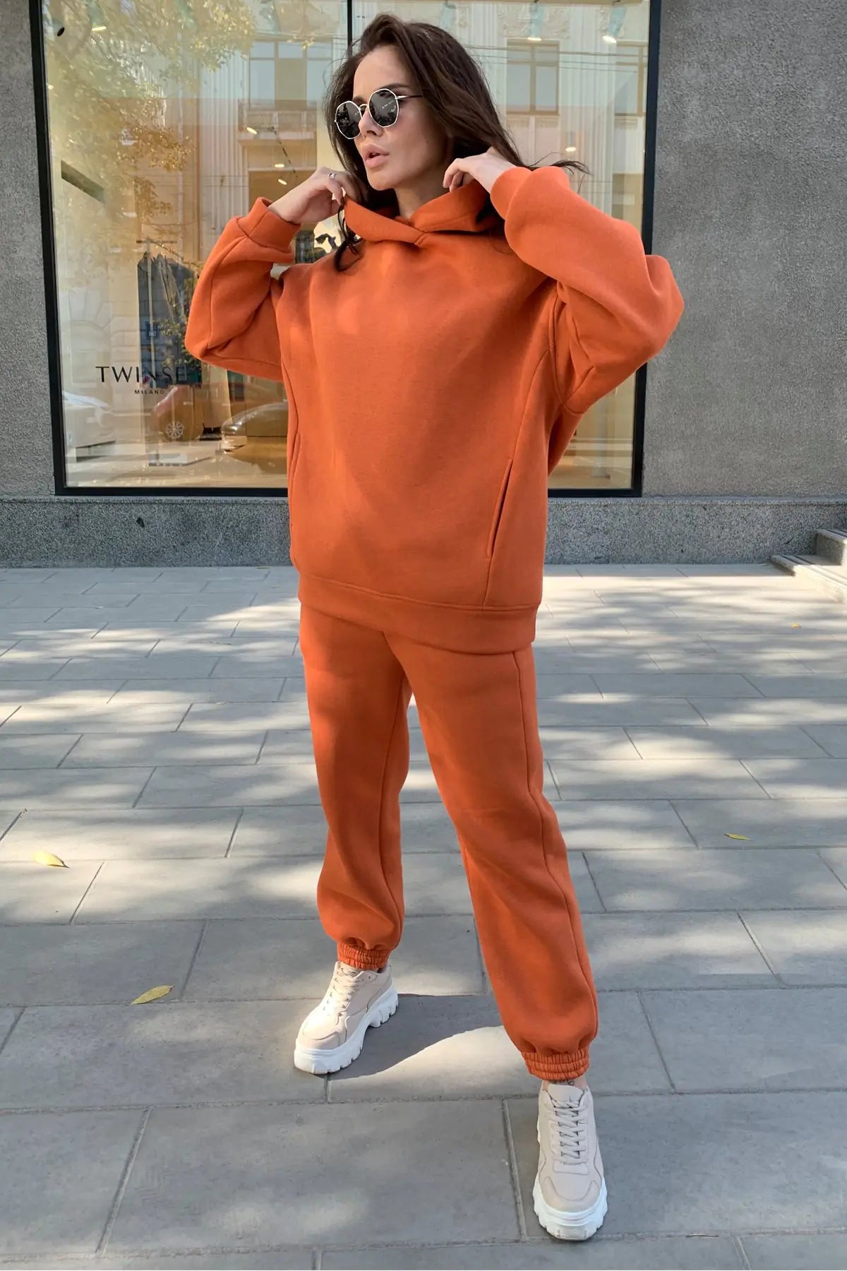 Hoodie & Casual 2-Piece Set