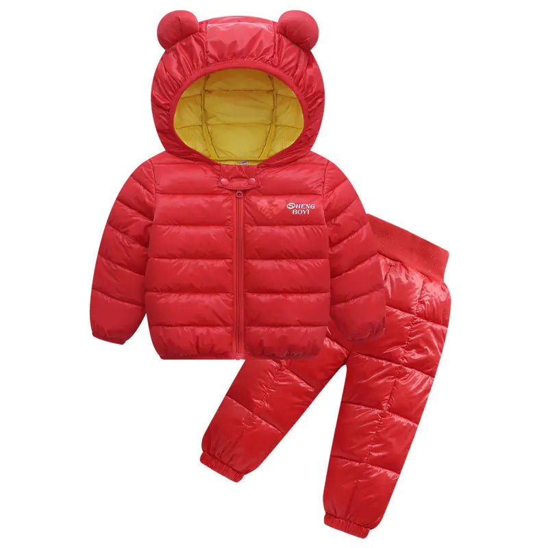 Down Jacket Two-Piece Set
