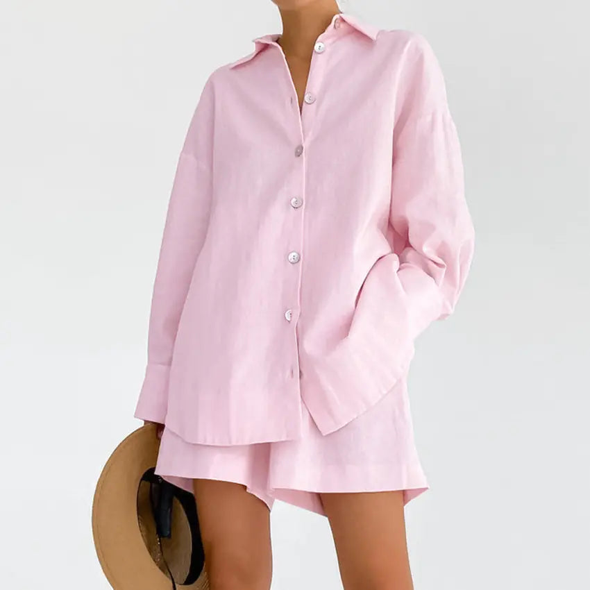 Women's Summer Loose Pajama Set (2 Pieces)