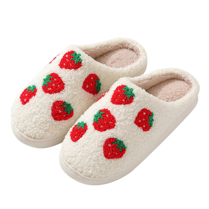 Unisex Playful Fruit Slippers