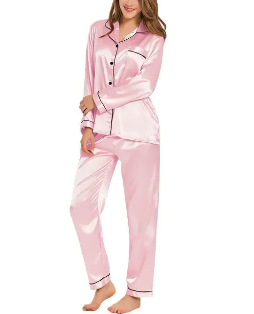Beck Satin Pajama Set