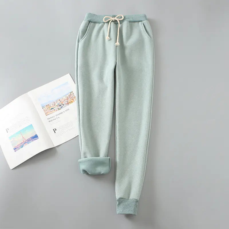 Women's Fleece Lined Loose Harem Sweatpants