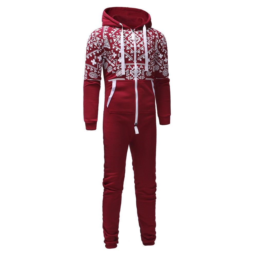 Printed Men's Onesie