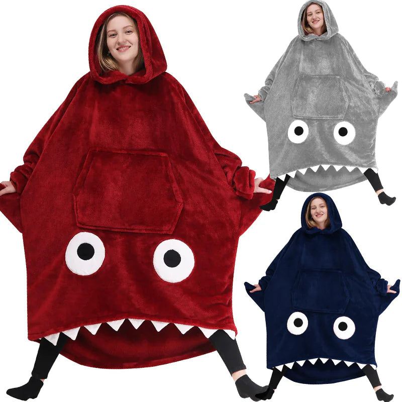 Shark Blanket Pajama Set