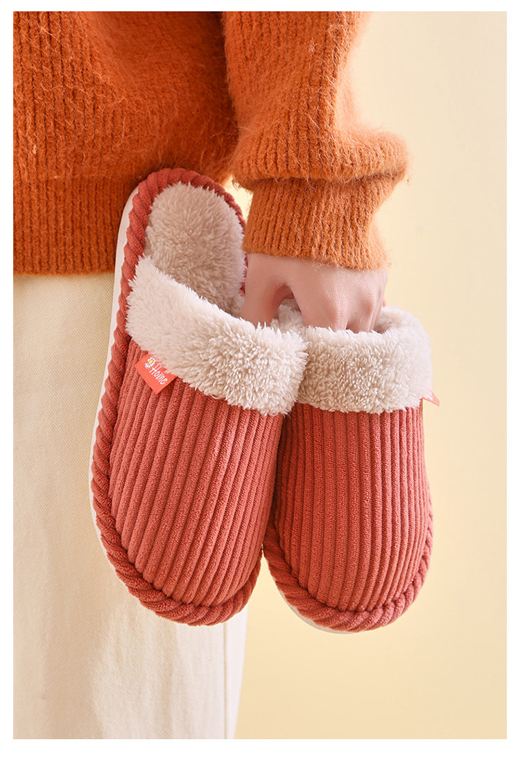 Ladies Corduroy Slippers