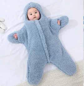 Baby Winter Swaddling Sleeping Bag for Newborns