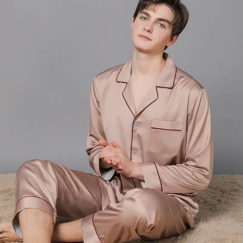 Couples Silk Pyjamas