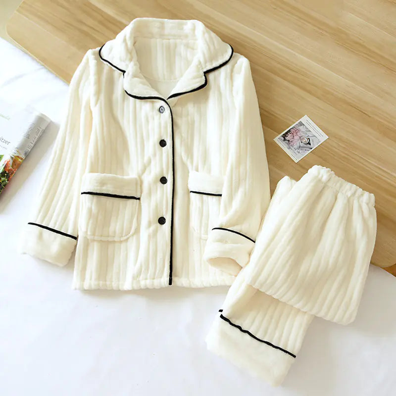 Adriana Fleece Pajama Set