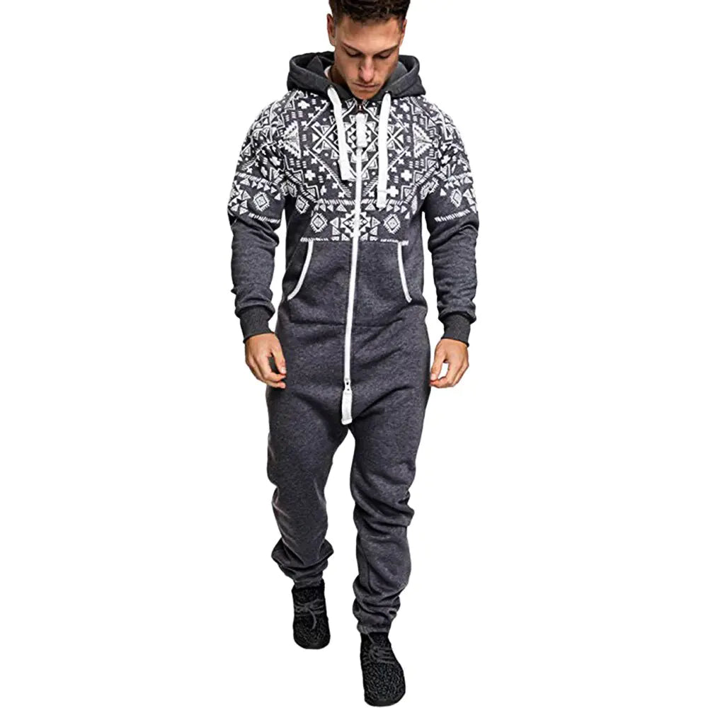 Printed Men's Onesie
