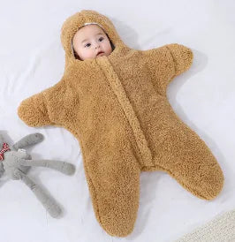 Baby Winter Swaddling Sleeping Bag for Newborns