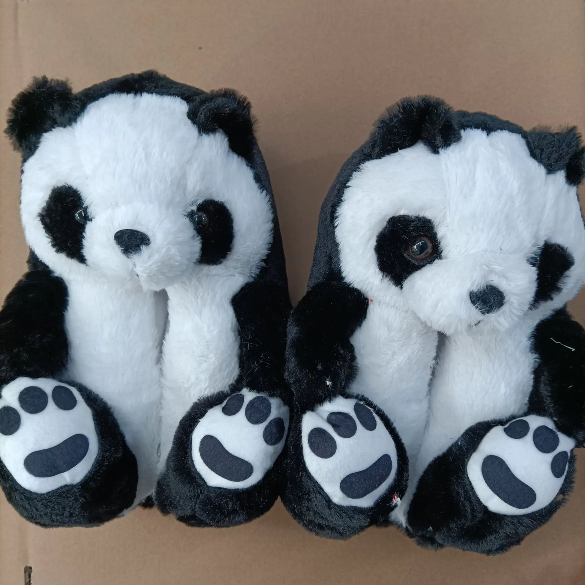 Cute Panda Doll Slippers