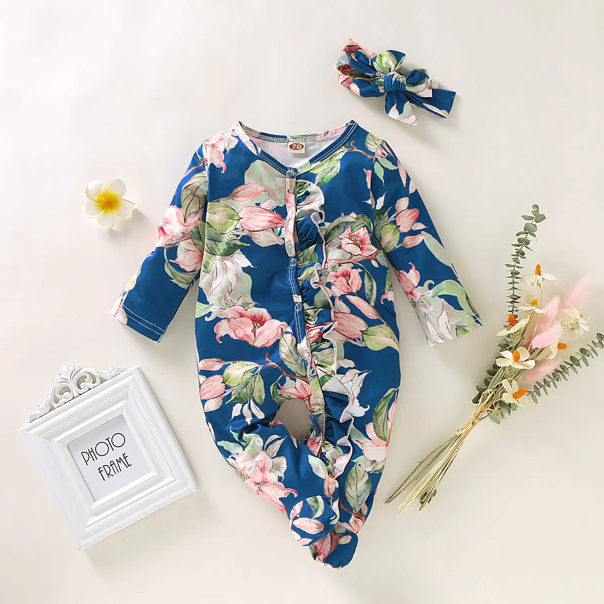 Long Sleeve Baby Jumpsuit