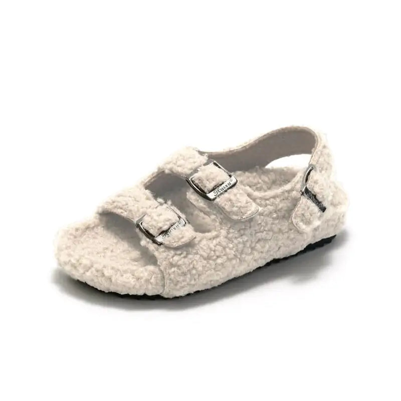 Fleece-lined Children's Cork Slippers