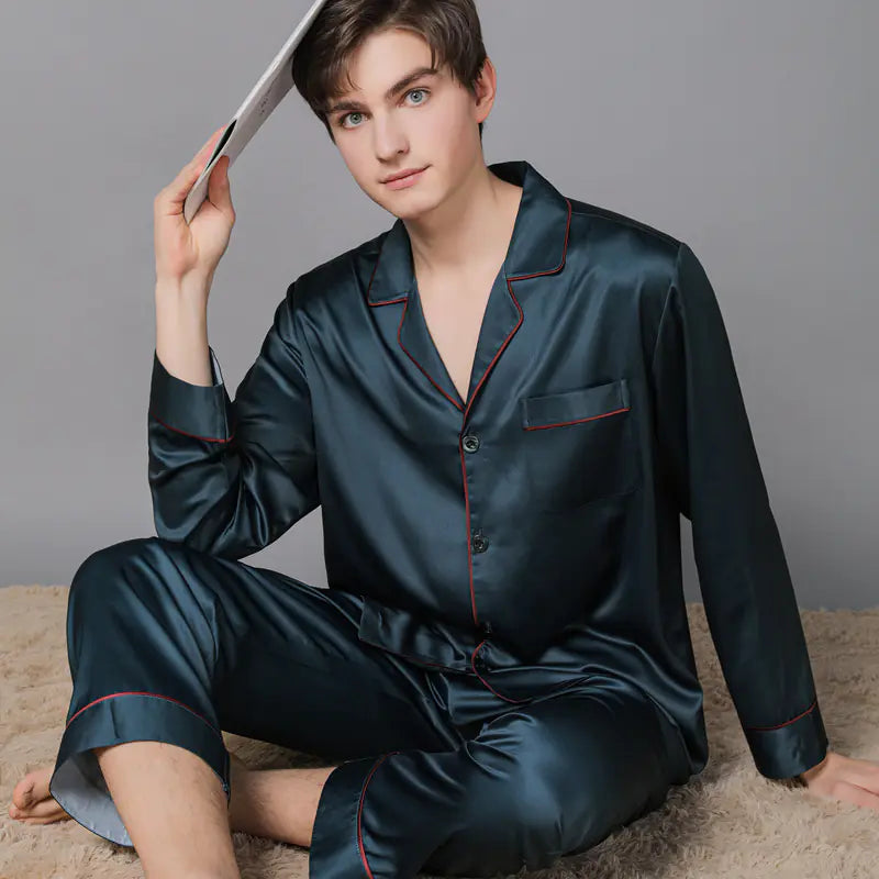 Couples Silk Pyjamas