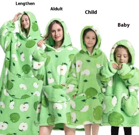 Family Lazy Blanket Hoodie