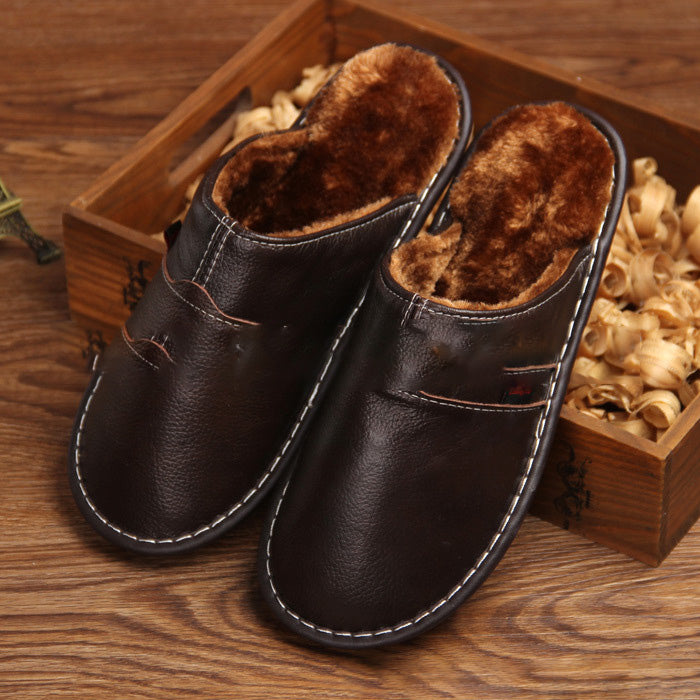 Indoor Non-Slip Cotton Slippers