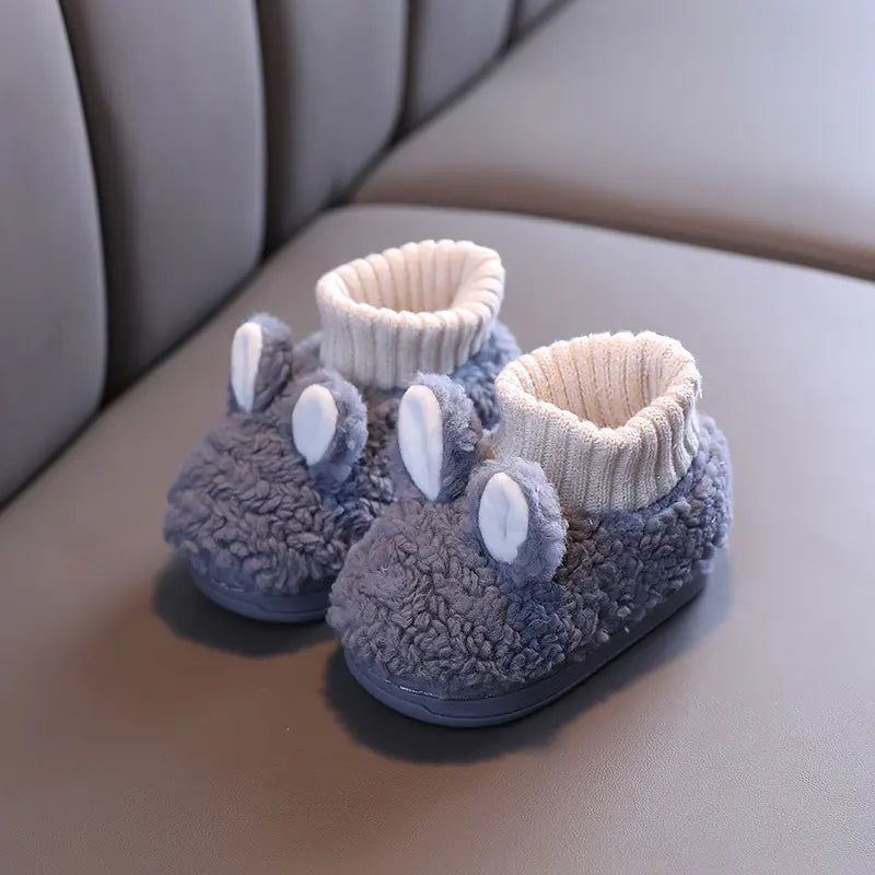 Warm Cotton Kids Slippers