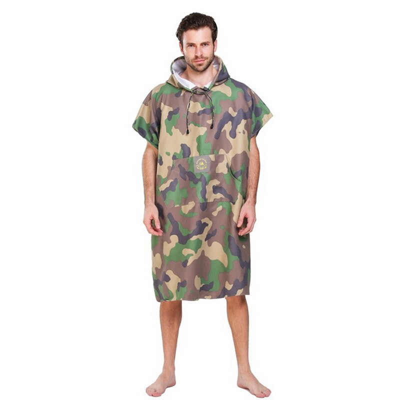 Unisex Quick-Dry Beach Bathrobe
