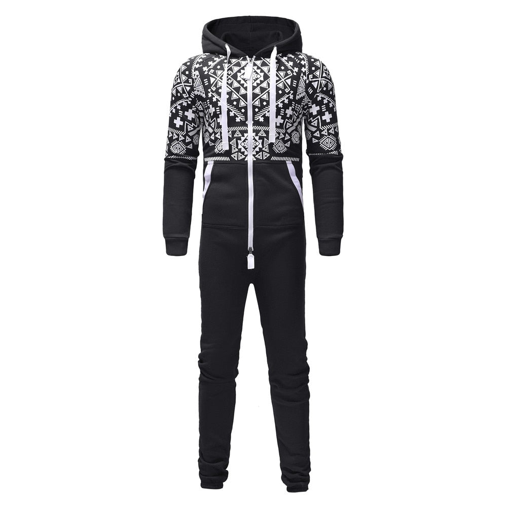 Printed Men's Onesie