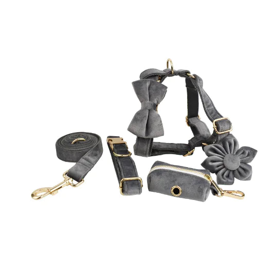 Velvet Fabric Dog Collar