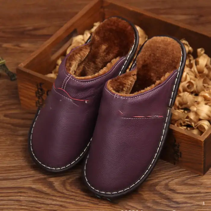 Indoor Non-Slip Cotton Slippers