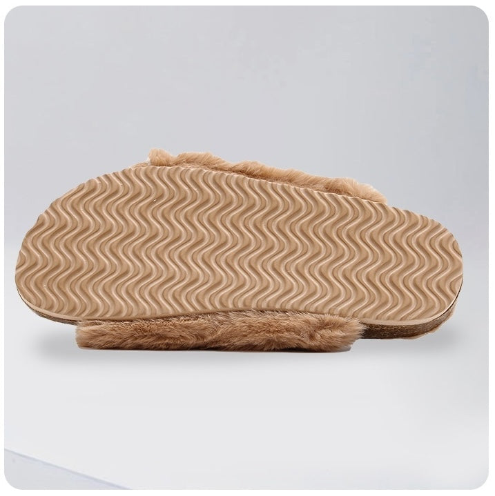 Furry Cotton Slippers