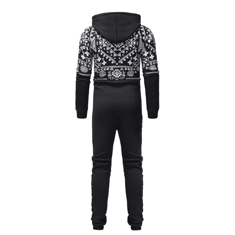 Printed Men's Onesie