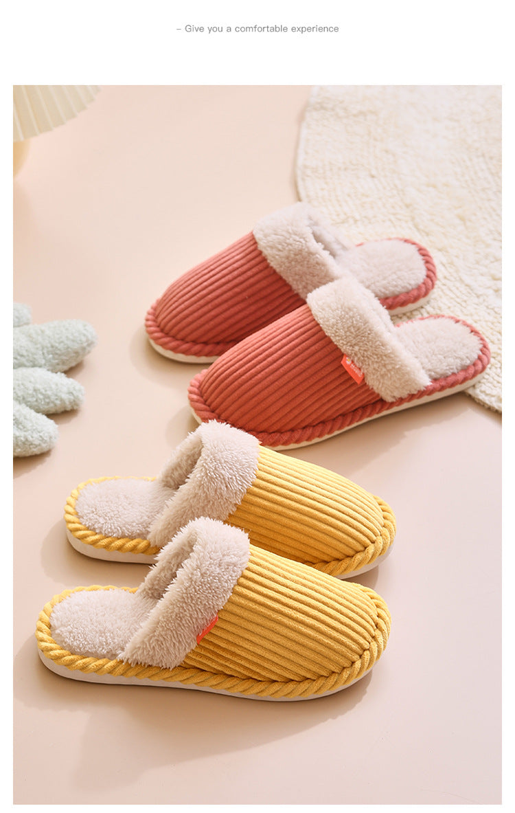 Ladies Corduroy Slippers