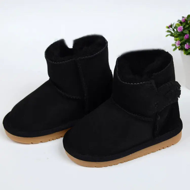 Kids' Sheepskin Snow Boots