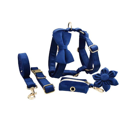 Velvet Fabric Dog Collar