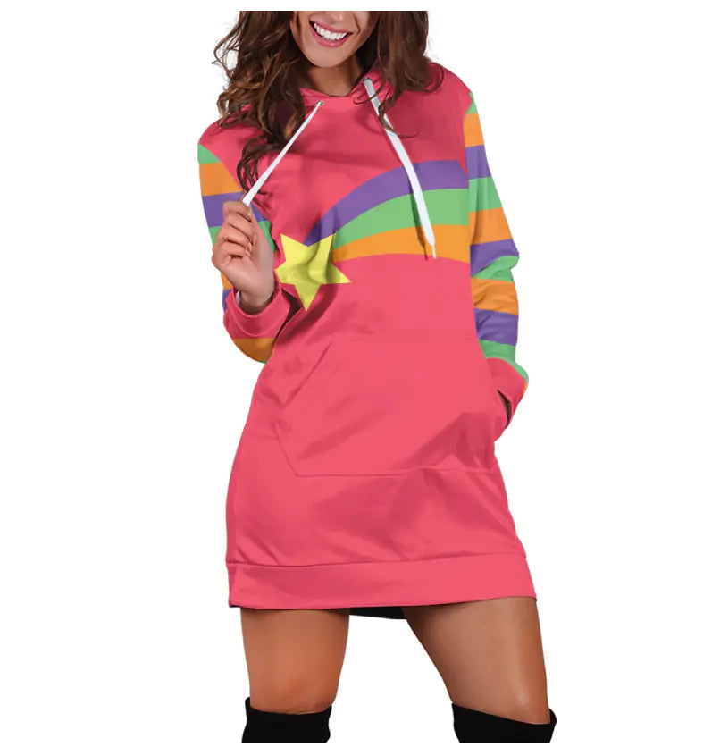 Shooting Star Long Hoodie