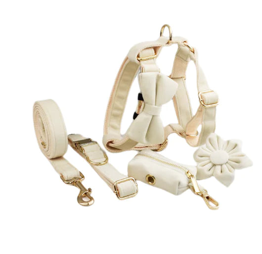 Velvet Fabric Dog Collar