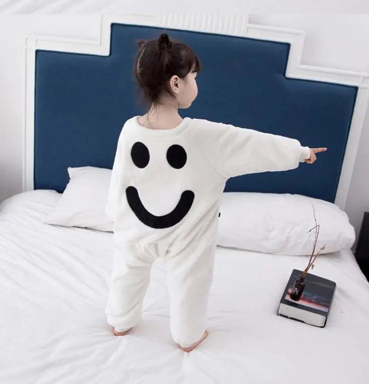 Coral Fleece Baby Sleep Suit