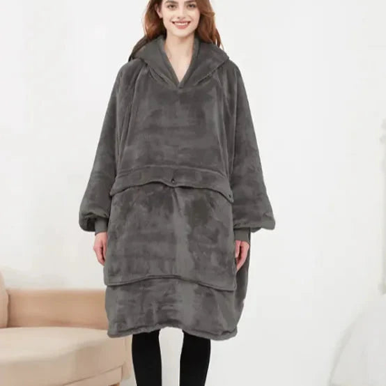 USB Hooded Electric Heating Blanket