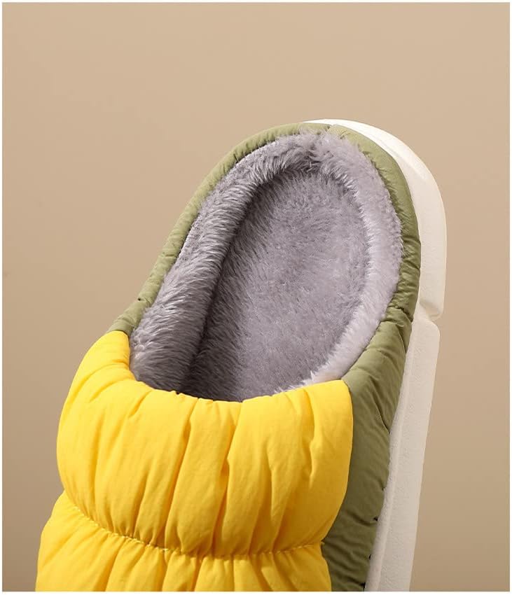 Men's Two-Tone Quilted Slipper