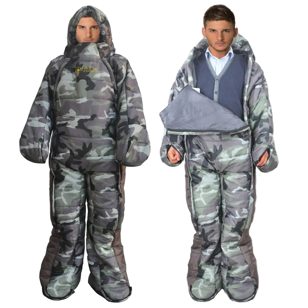 Humanoid Walking Sleeping Bag