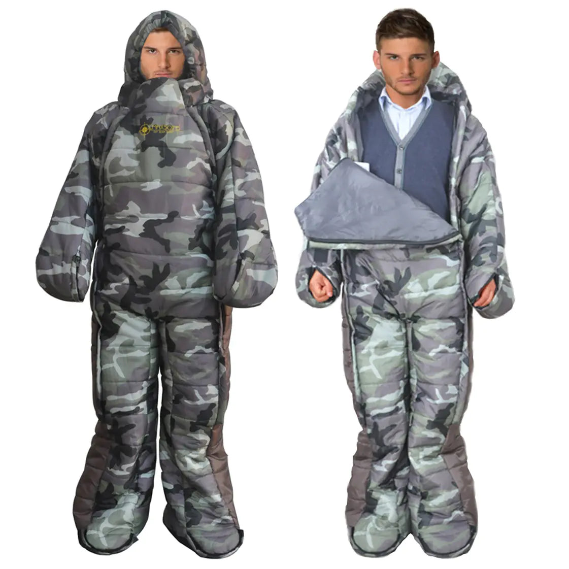 Humanoid Walking Sleeping Bag