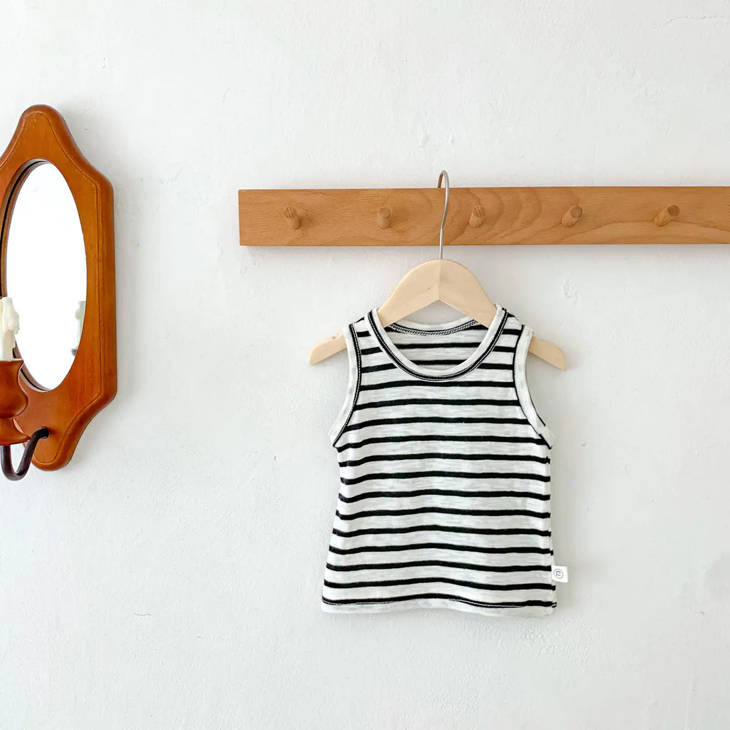 Baby Striped Sleeveless Vest